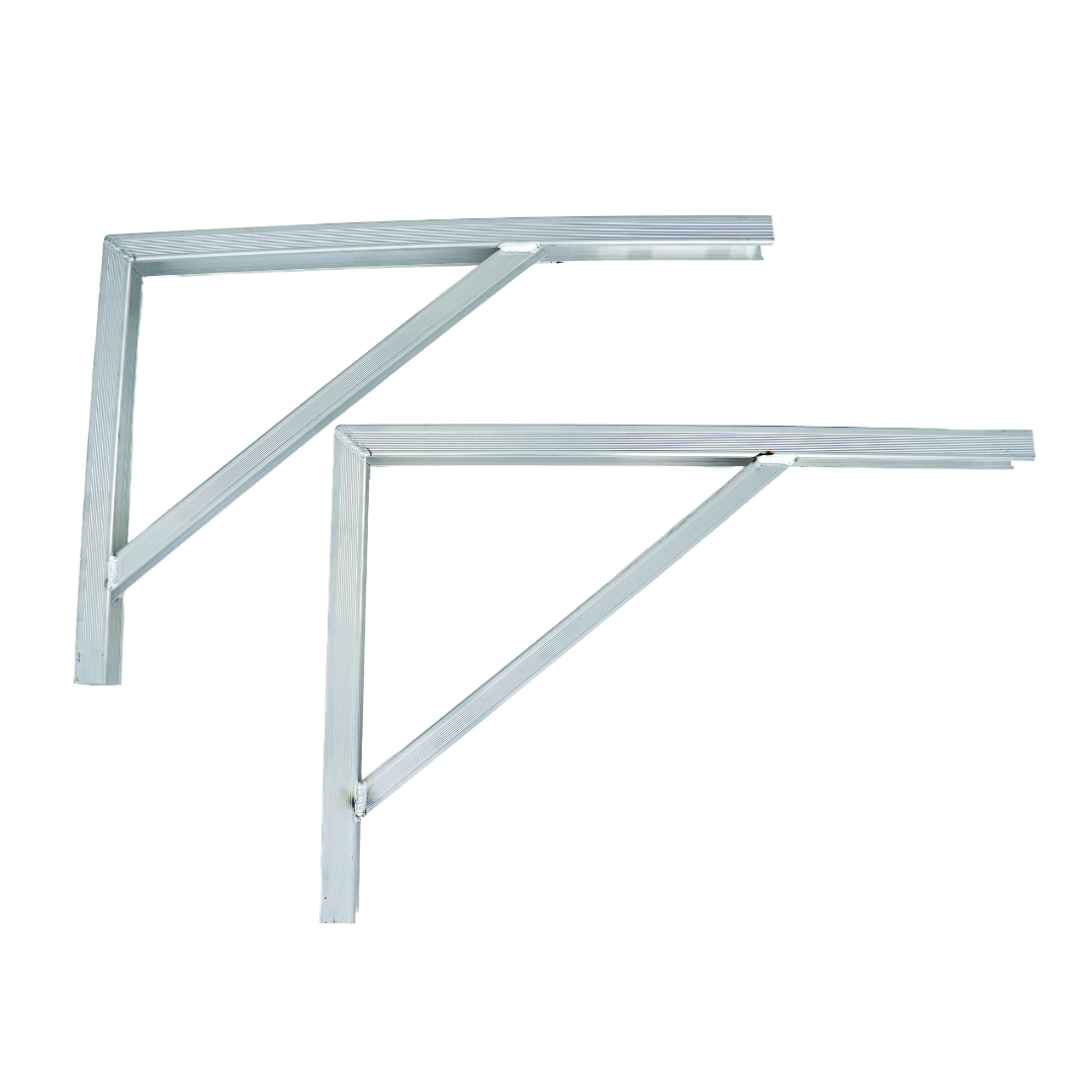 Mini Split Condenser Rack Stack Mini Split Condenser Aluminum Wall Mounting Rack — Air Pure Shop