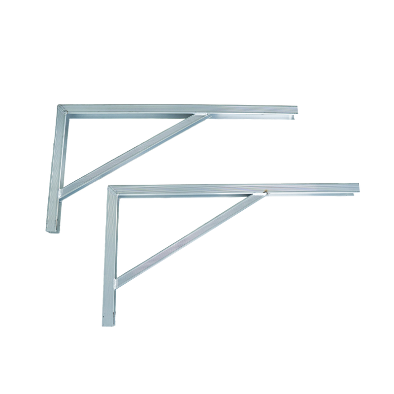 Mini Split Condenser Rack Stack Mini Split Condenser Aluminum Wall Mounting Rack — Air Pure Shop